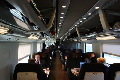 Eurostar Italia AV first class carriage