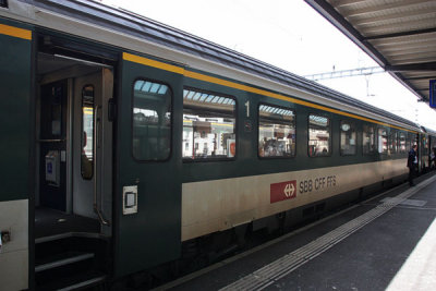 SBB Inter-city first class carriage