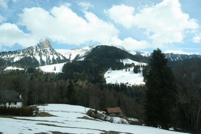 View from the Golden Pass Panoramic train
