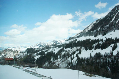 View from the Golden Pass Panoramic train