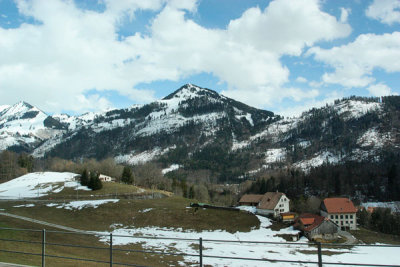 View from the Golden Pass Panoramic train