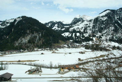 View from the Golden Pass Panoramic train