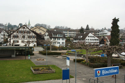 View from ferry along Lake Zurich