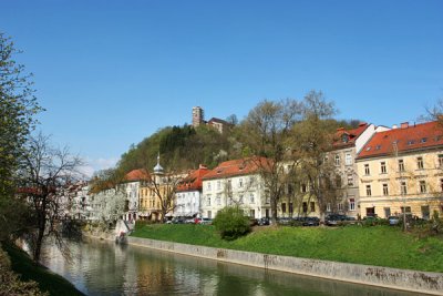 Along the river Ljubljanic