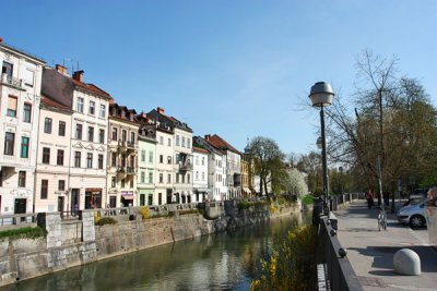 Along the river Ljubljanic