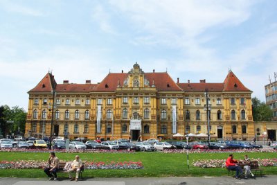 Rectorate and the Law Faculty of Zagreb University