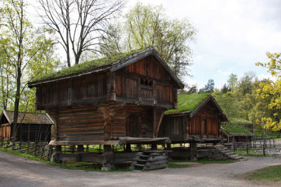 Stabbur in Norsk Folkemuseum