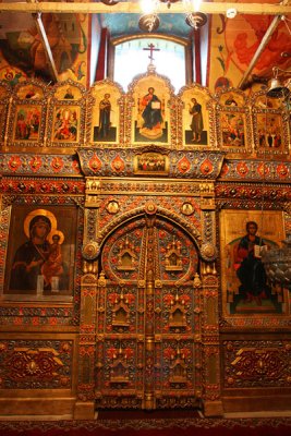 Inside St. Basil's Cathedral