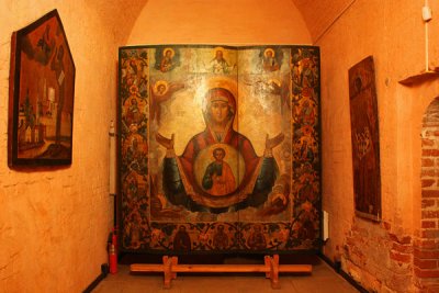 Inside St. Basil's Cathedral