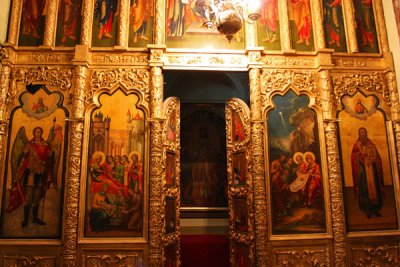 Inside St. Basil's Cathedral