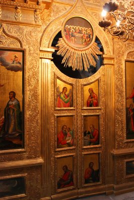 Inside St. Basil's Cathedral