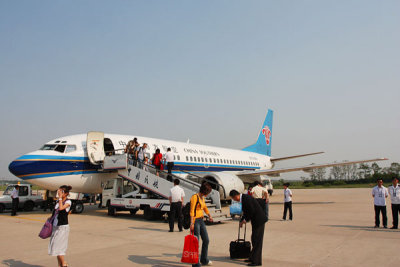 CZ6755 (733) in Dandong Airport
