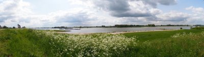 Pano of the river Waal