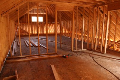 Upstairs interior