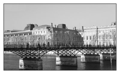 Le pont des arts.