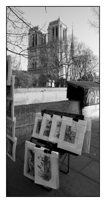Les bouquinistes.