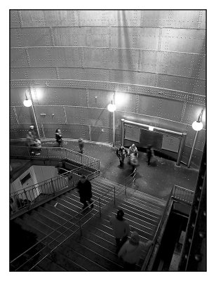 Station métro, La cité.