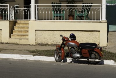 Des vieilles motos aussi, mais plus rares