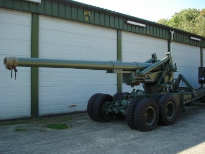 155mm Long Tom gun