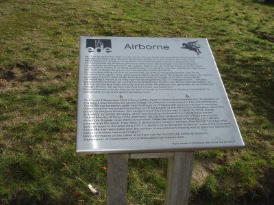 Sign detail at Ginkel Heath