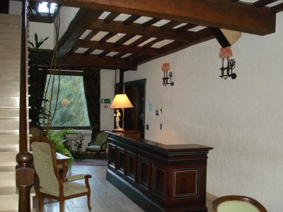 Our ante room at the Ferme Libert