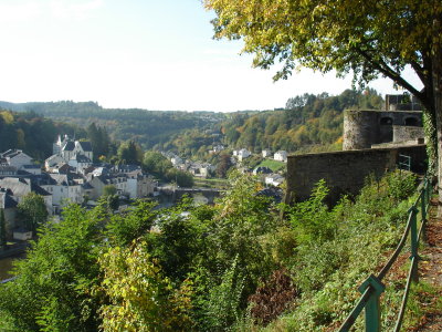 View of town and castle side
