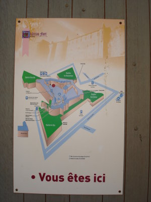 Layout of the Sedan Citadel and Fortress