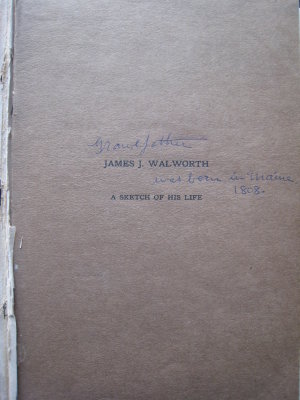 James J  Walworth by By James J Walworth II  ca 1920
