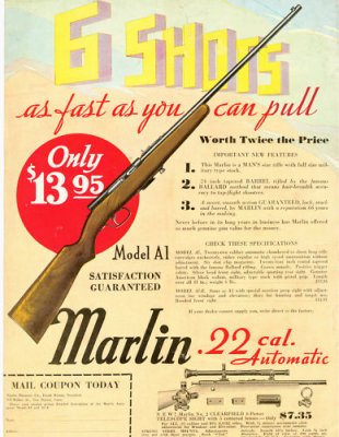 Marlin A1 1st var. 1937 ad