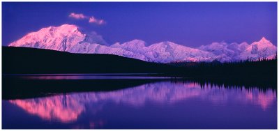 Mt. Mckinley from Wonder Lake sunset.jpg