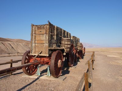Twenty Mule Team Wagons