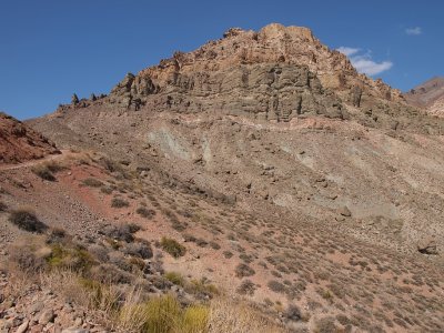 On the way to Titus Canyon