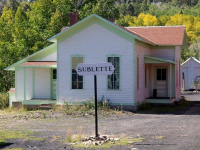 Sublette Section House (elevation 9276')