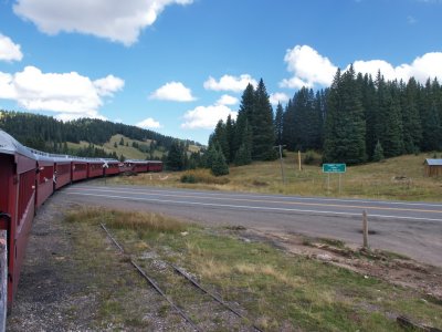 Arriving at Cumbres Pass