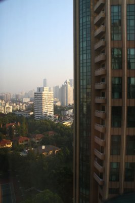 View from the Regal International East Asia Hotel room