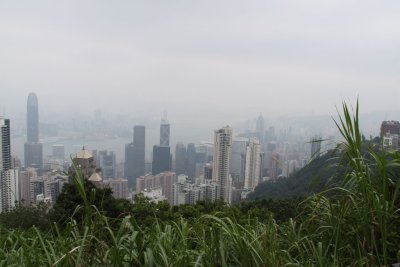 Scenic Overlook of Hong Kong and Kowloon