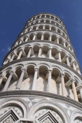 The Famous Leaning Tower of Pisa