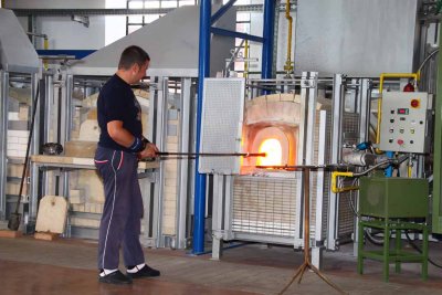 What Glass Blowers Call the Glory Hole