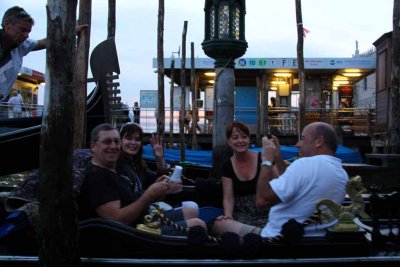 An Evening Gondola Ride on the Canals of Venice