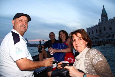 An Evening Gondola Ride on the Canals of Venice