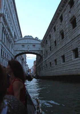 An Evening Gondola Ride on the Canals of Venice