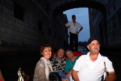 An Evening Gondola Ride on the Canals of Venice