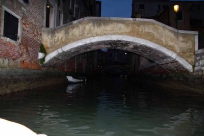 An Evening Gondola Ride on the Canals of Venice