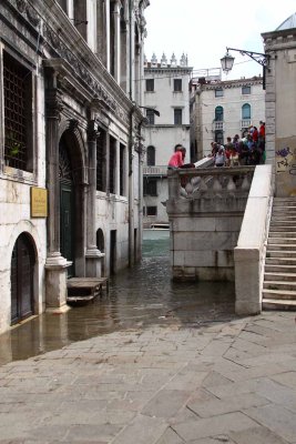 High Tide at the Rialto Bridge