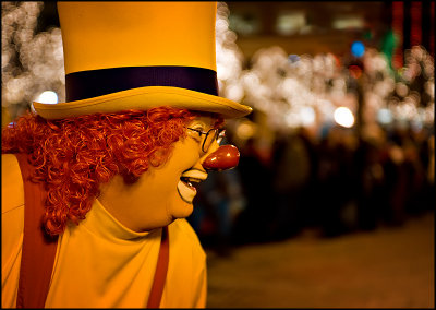 Winter Carnival Clown