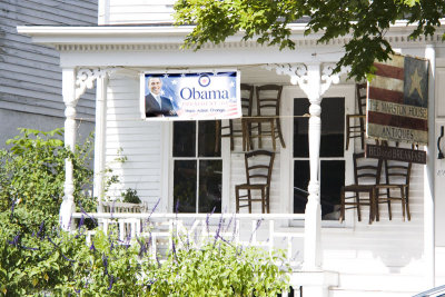 Politics reach even to the local B&B.
