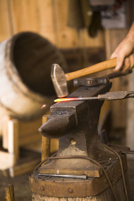 We find blacksmiths and...