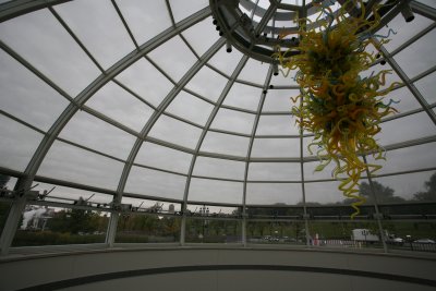 ....Chihuly's glass sculptures.