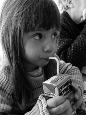 And juice tastes good!