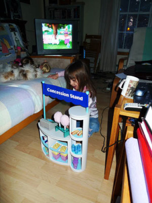 Jan. 30: Santa brought a gift that was on lay-away.